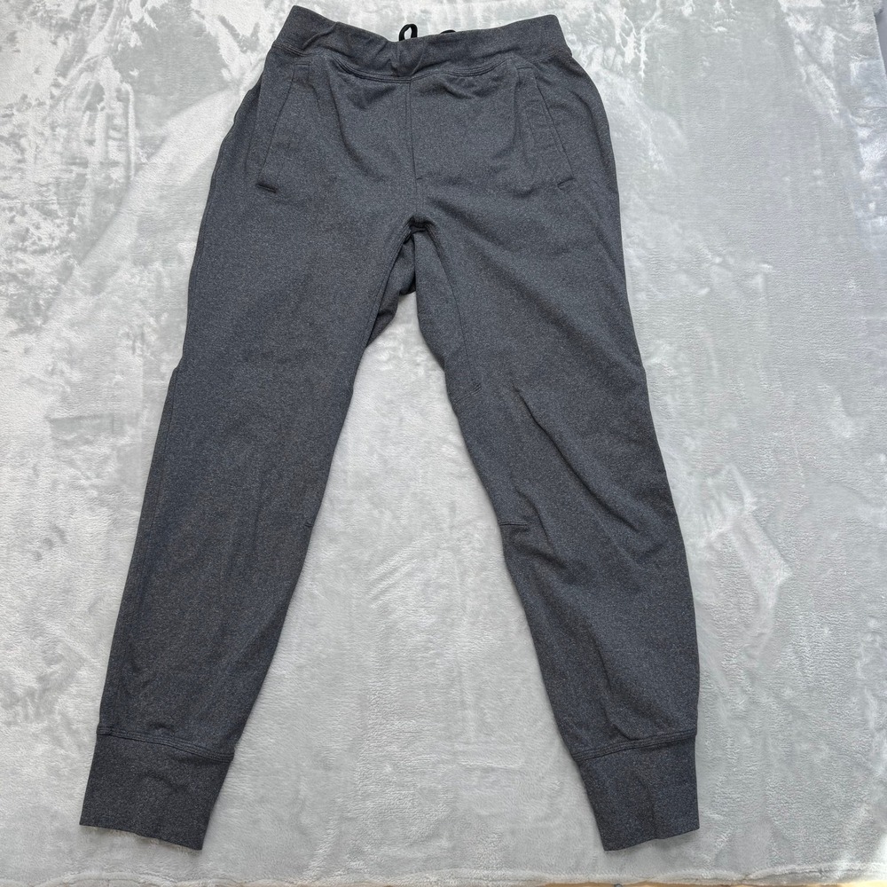Lululemon Jogger Mens L Grey Intent Luon Athletic Sweatpants Activewear Cuff
